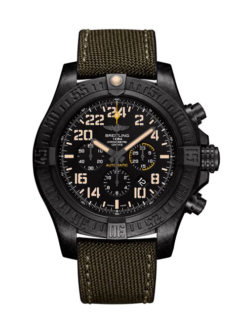 breitling avenger hurricane military|breitling avenger chronograph gmt.